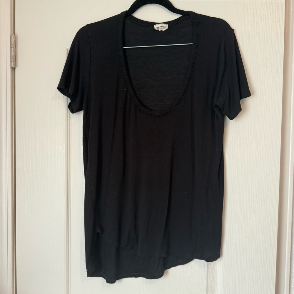 Black Women's Top three bird nest